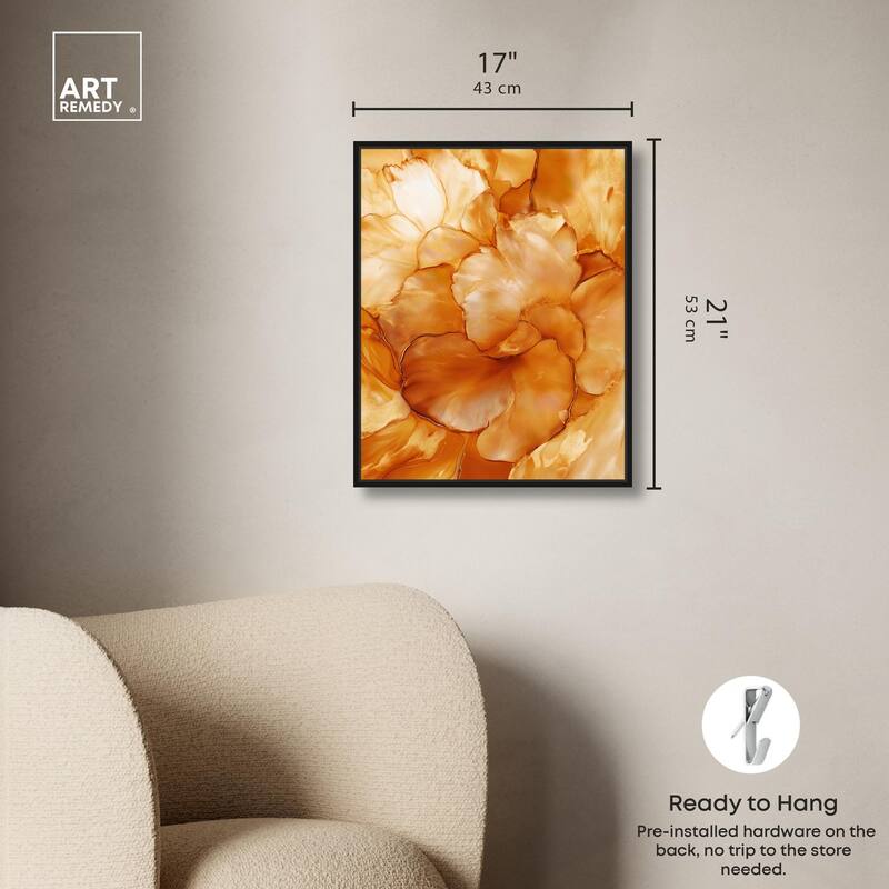 Sunlit Bloom II Canvas by Art Remedy