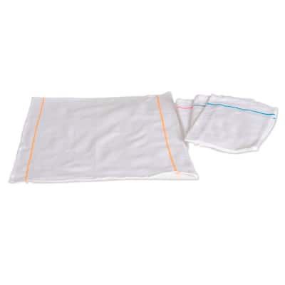 Novica Handmade Joyous Meals Cotton Napkins (Set Of 4)