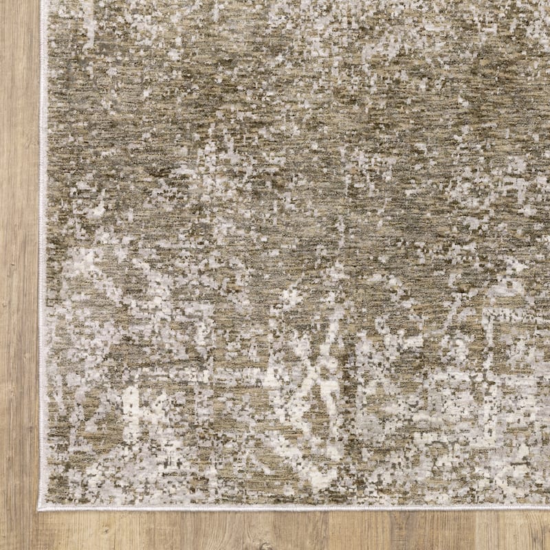Style Haven Nelson Industrial Abstract Ivory/ Grey Indoor Area Rug