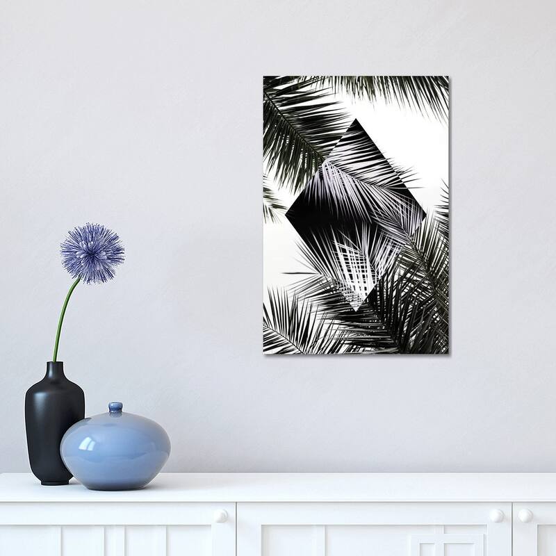 iCanvas "Palm Leaves II" by Mareike Bohmer Canvas Print - 18x12x1.5
