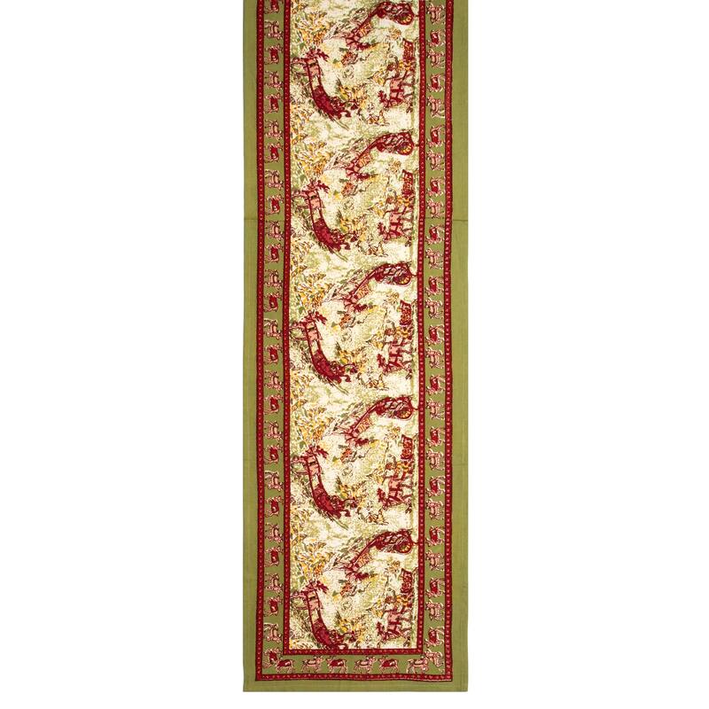 Couleur Nature Renne Runner - Red/Green