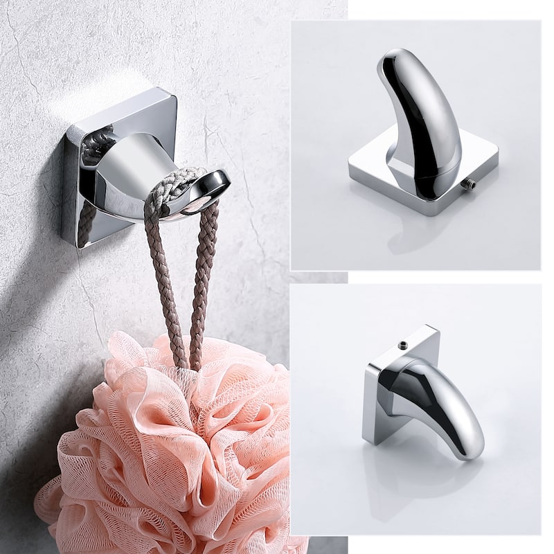 Wall Mounted 2 Pack Towel Hook Rustproof Coat Hook