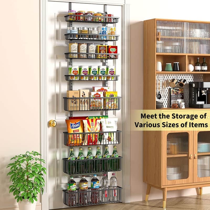 8-Tier Over The Door Pantry Organizer