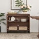 preview thumbnail 27 of 62, WAMPAT Multifunctional Sideboard Buffet Cabinets with Glass Doors, Modern Sideboard with Adjustable Shelf, Coffee Bar Cabinet