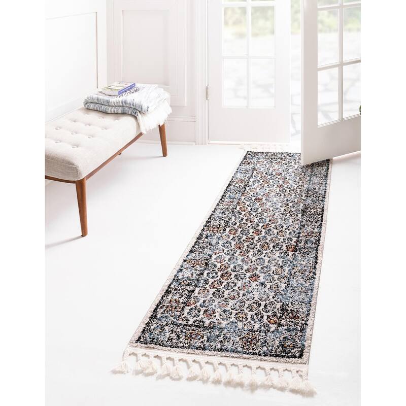 Contemporary Ariella Collection Area Rug - 2'x8' - Multi