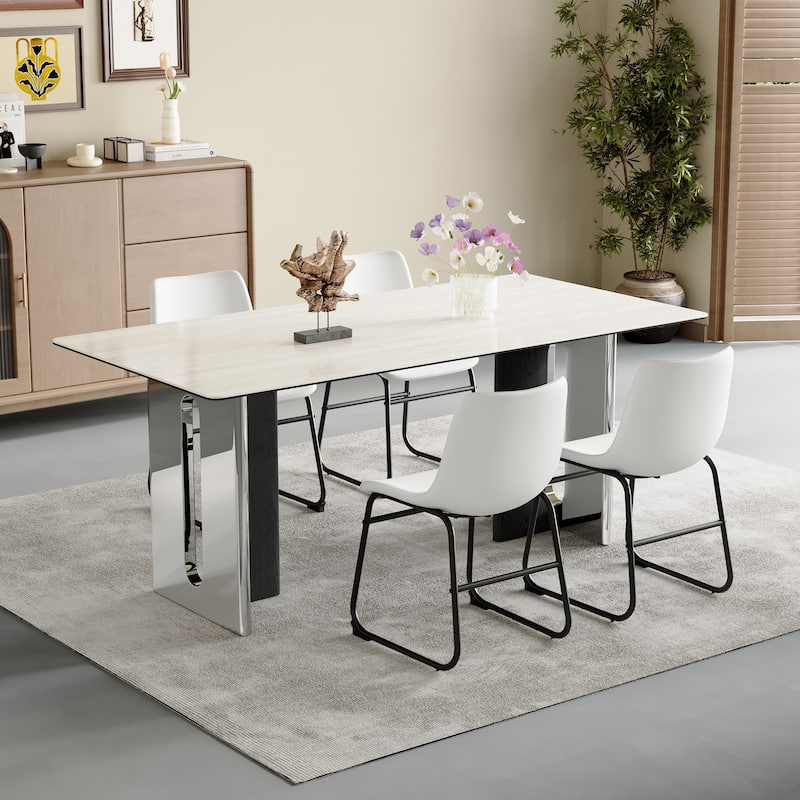 Upholstery Dining Chairs Bar Stools Set of 4