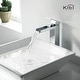 preview thumbnail 6 of 16, Waterfall Lead-free Solid Brass Single Handle Bathroom Sink Faucet