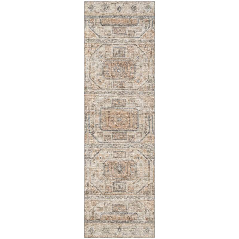 Premium Washable Super Soft Traditional Medallions Mayfield Rug