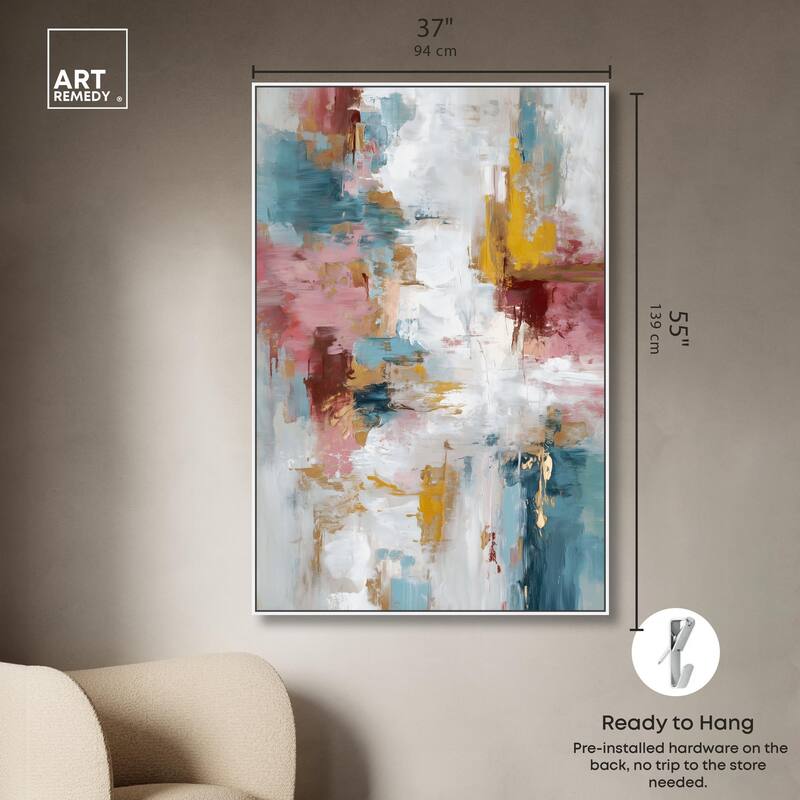 Warmth and cool II Canvas by Art Remedy