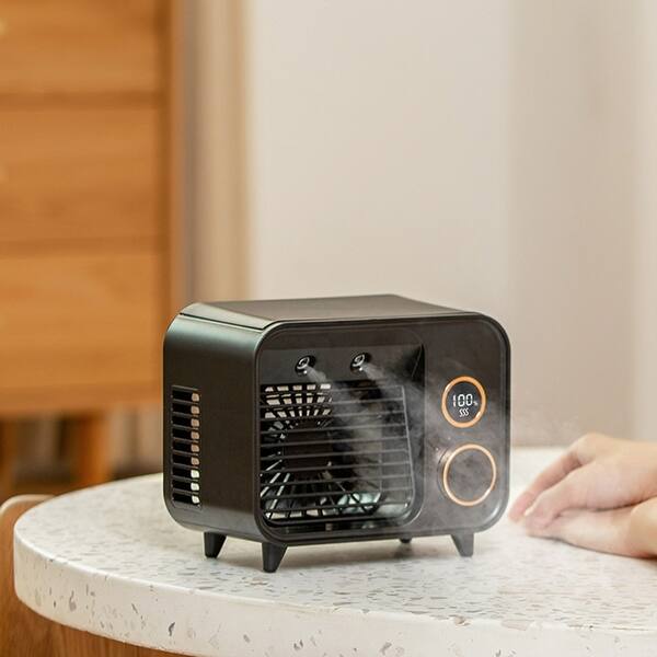 Air Cooler Humidification Design FiveSpeed Wind Metal Desktop Water Cooling Fan For Office Bed