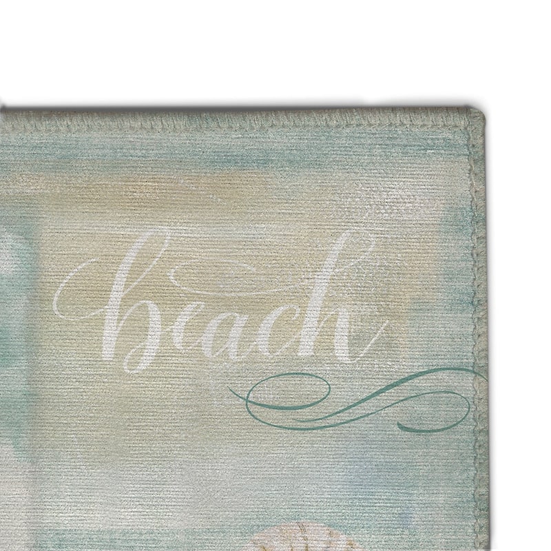 Laural Home Water's Edge Chenille Accent Rug