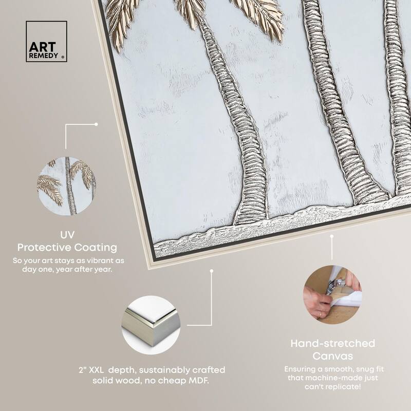Palm Pantheon Canvas by Art Remedy