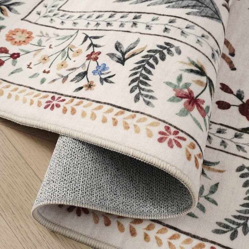 Kitchen Runner Rug Non Slip 2'x10' Long Washable Rugs - 120"L x 24"W