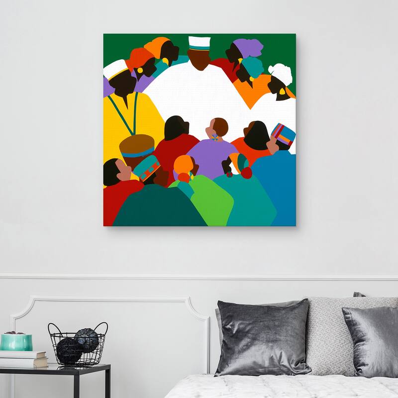 Africa Year of Return by Synthia SAINT JAMES Canvas Art Print