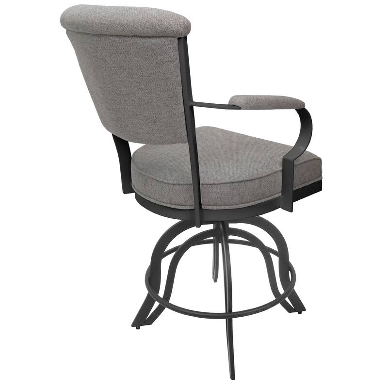 Miami Counter 26" or Bar 30" Metal Bar Stool on A Base