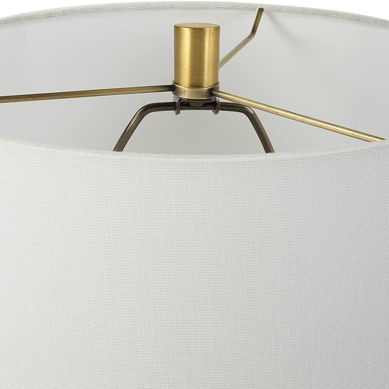 Uttermost Kendari Rope & Rattan Table Lamp - 25"H,   Shade 10"H x 17"Dia.