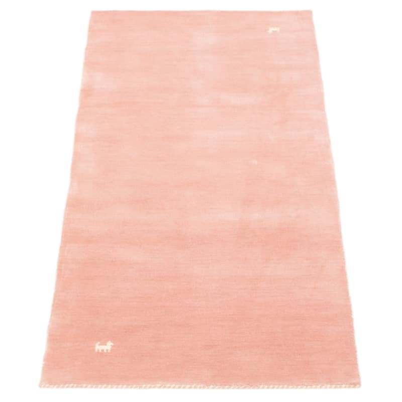 Kashkuli Gabbeh Salmon Rug 2'7" x 6'6" - 2'7 x 6'6