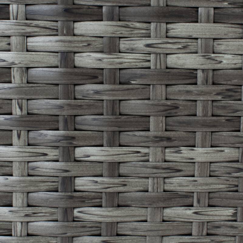 SAFAVIEH Helga Outdoor 4-Piece Conversation Patio Set with Storage - 57"W x 31"D x 26"H