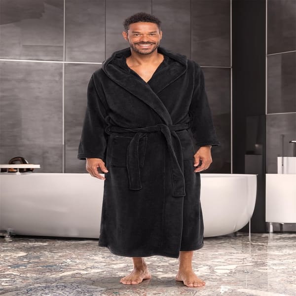 Cotton Robe Mens Towelling Bathrobe Hooded Bathrobe Next Mens Towelling  Dressing Gown Egyptian Cotton