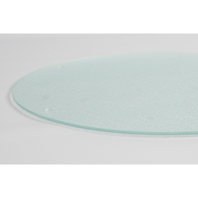 Chop-Chop Round Glass Cutting Board Or Counter Saver, 16 Inches