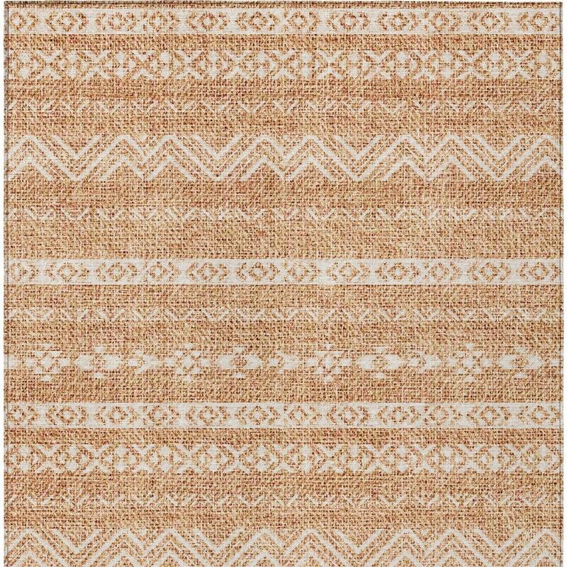 HomeRoots Southwestern Transitional Rectangle Outdoor Rug