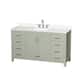 Option Light Green, Nickel Trim, White Quartz Top