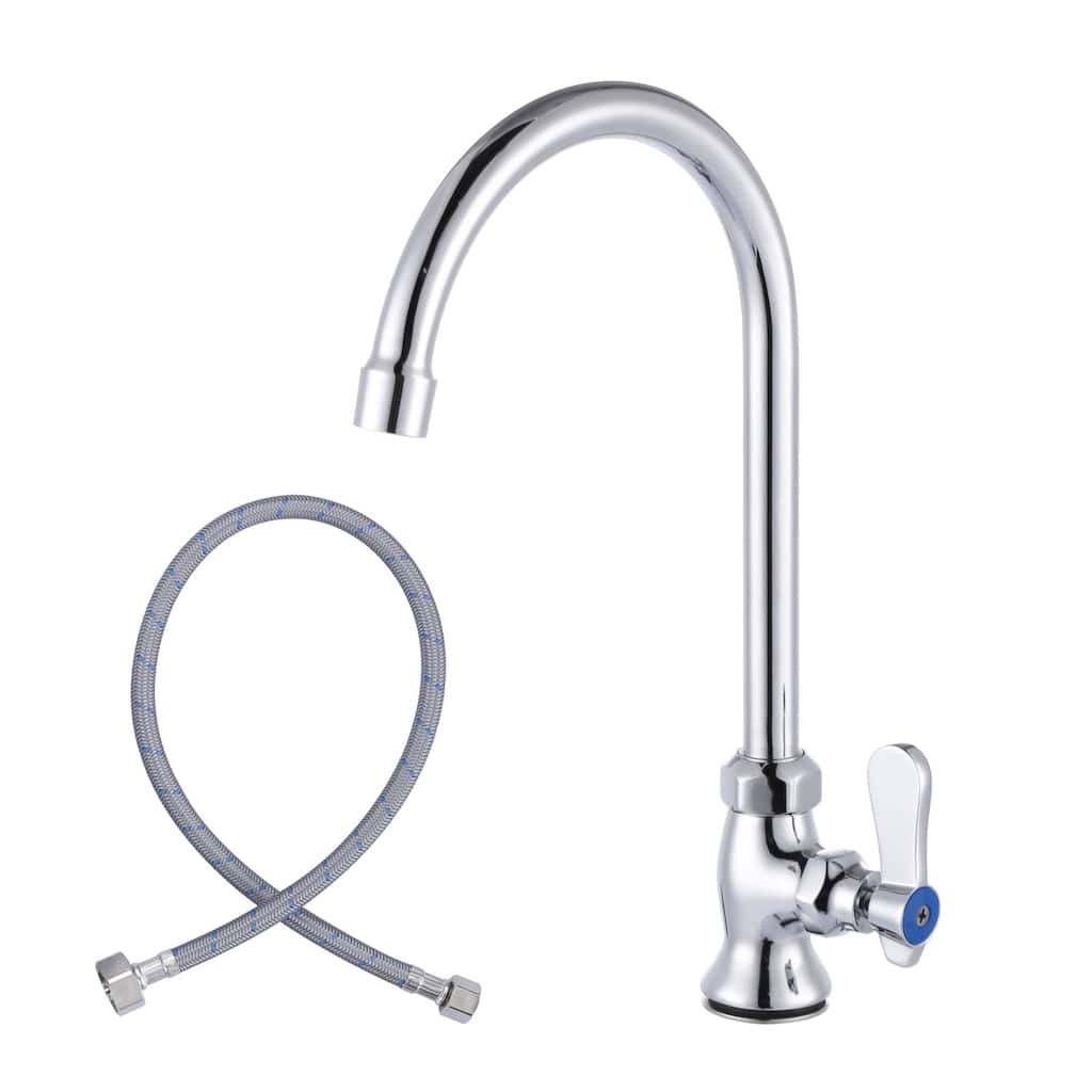 WOWOW Single Handle Deck Mount Standard Kitchen Faucet