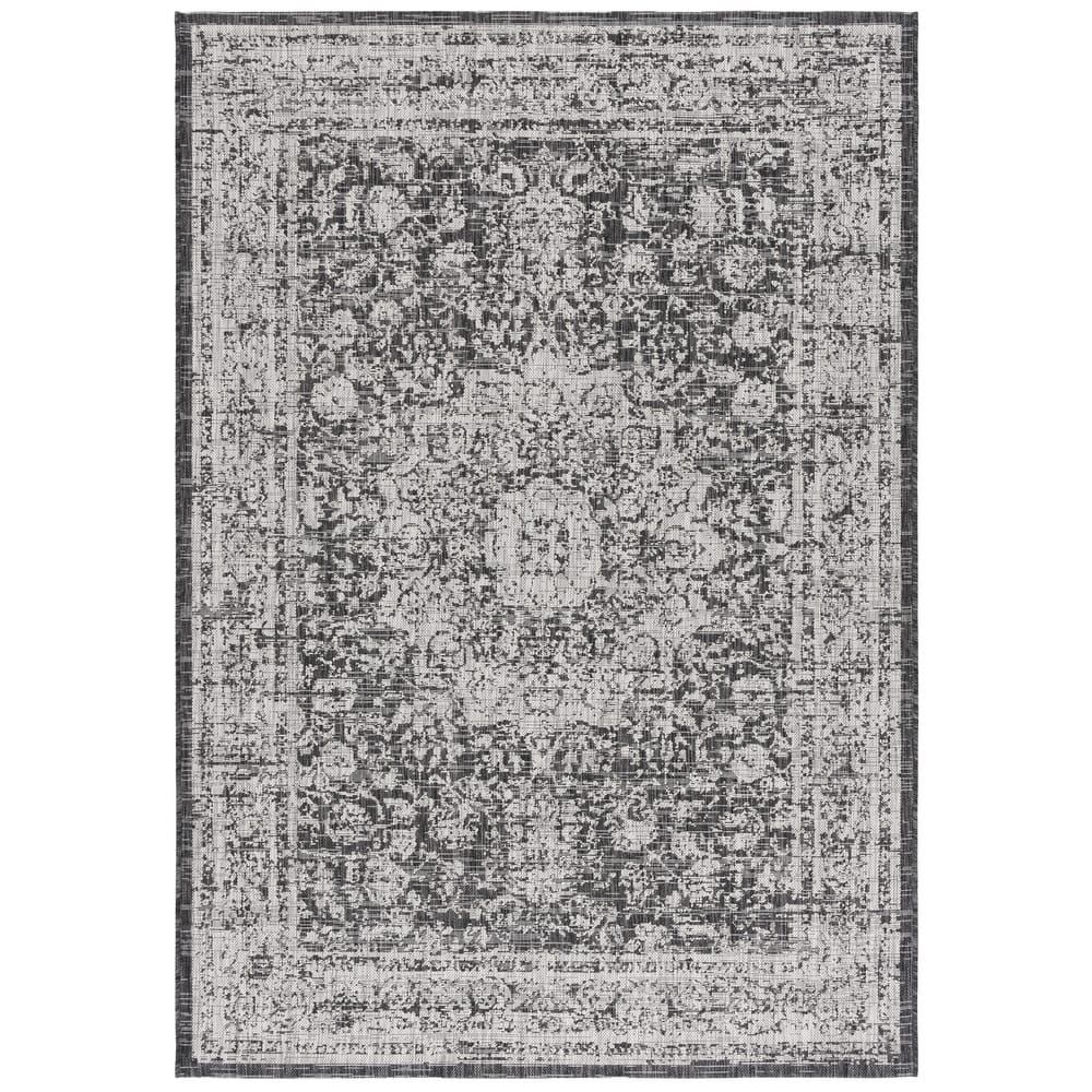 SAFAVIEH Courtyard Fatime Indoor/Outdoor Oriental Rug