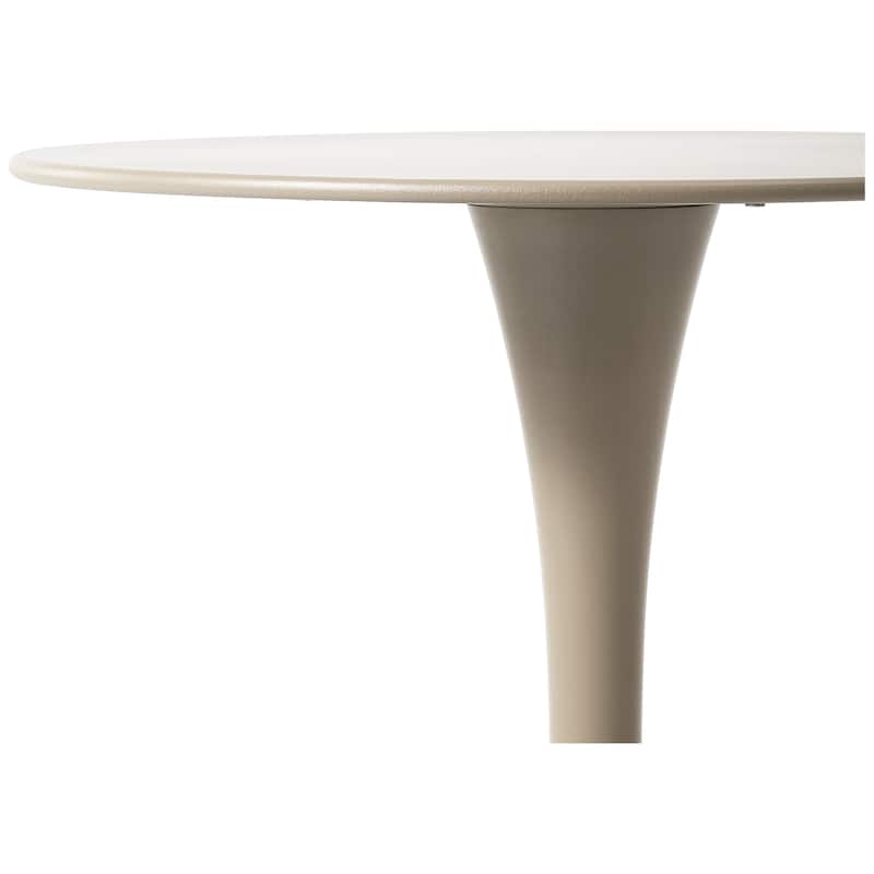 Frond and Form 23.5 Inch Outdoor Steel Dining Table