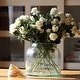 preview thumbnail 1 of 4, RusticReach Eco PE Camellia Bloom Stem Set in White 16" Tall