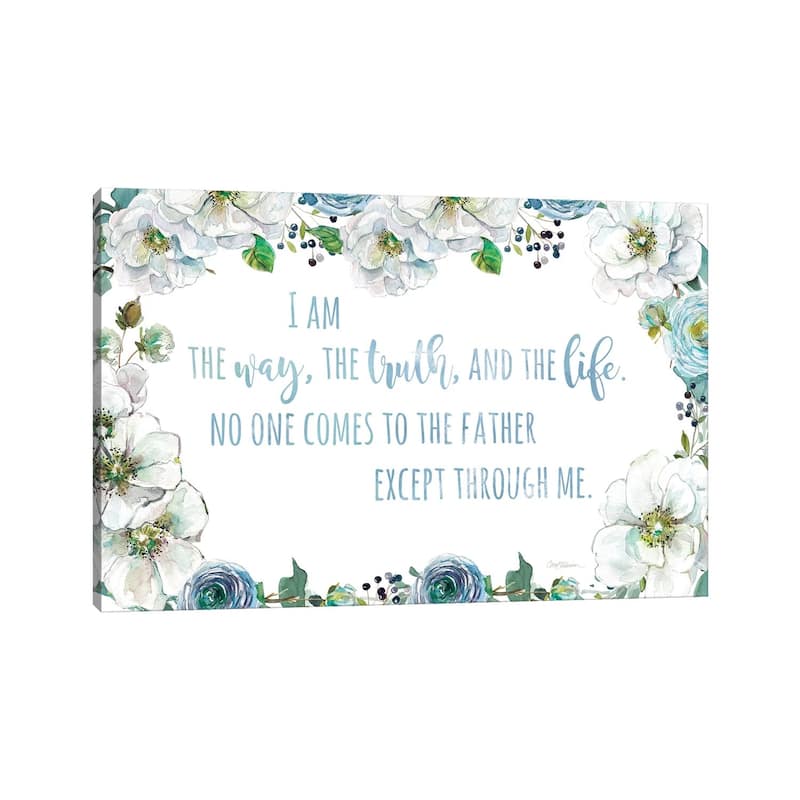 iCanvas "I Am The Way" by Carol Robinson Canvas Print