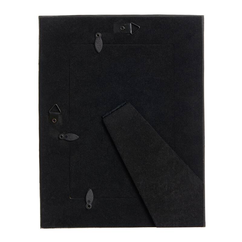 Glitzhome Set of 2 Xmas Honeycomb Resin Wall Tabletop Picture Frames-4x6,5x7