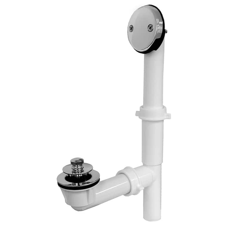 Jones Stephens P37500 L&T Bath WST TUBULAR Kit - Chrome Plated - Chrome Plated