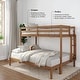 preview thumbnail 2 of 22, Low Bunk Bed, Twin XL over Queen