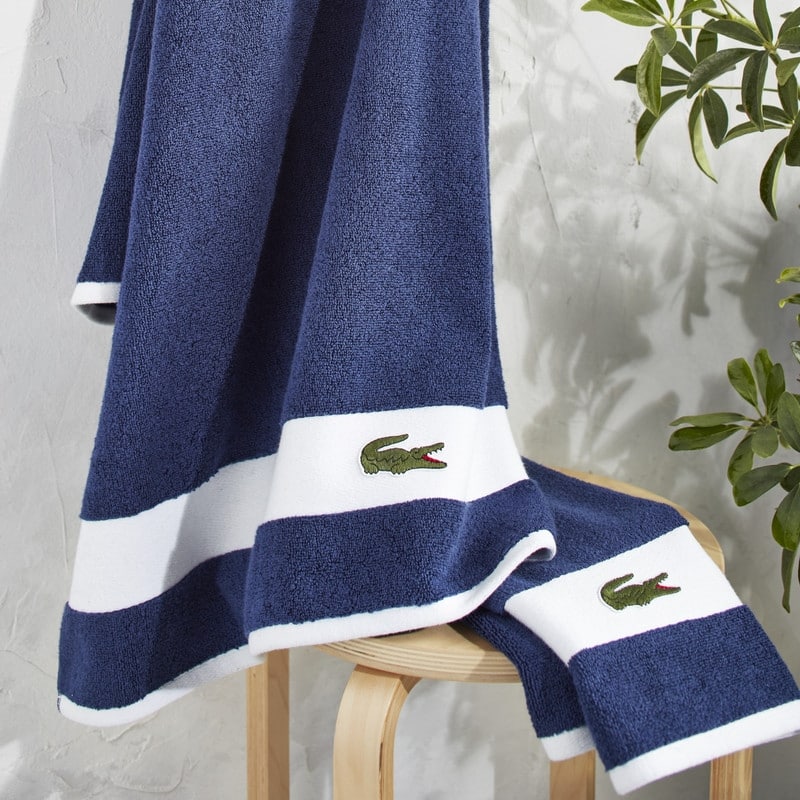 Lacoste Sport Stripe Supima Cotton 6-Piece Towel Set