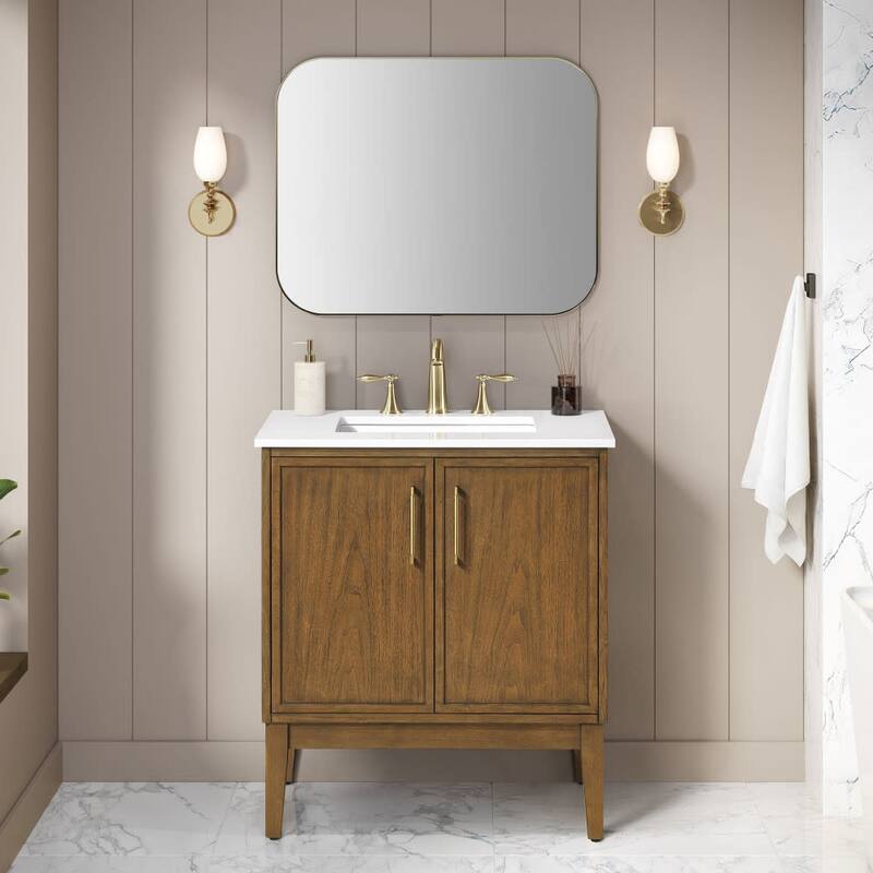 Ove Decors KIRA-30 Kira 30" Free Standing Single Basin Vanity Set with