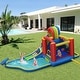 preview thumbnail 2 of 7, Costway Inflatable Kid Bounce House Slide Climbing Splash Pool Jumping