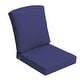 preview thumbnail 120 of 128, 21 W x 22 D in. Deep Seat Outdoor Cushion Set by Crestlive Products 1-Seater - Navy Blue