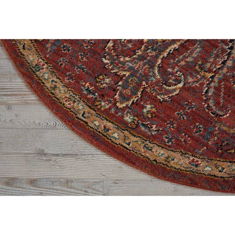 Nourison 2020 Traditional Floral Medallion Persian Pattern Area Rug
