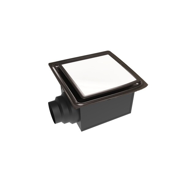 Aero Pure ABF80L5 80 CFM 0.3 Sone Ceiling Mounted Quiet Exhaust Fan
