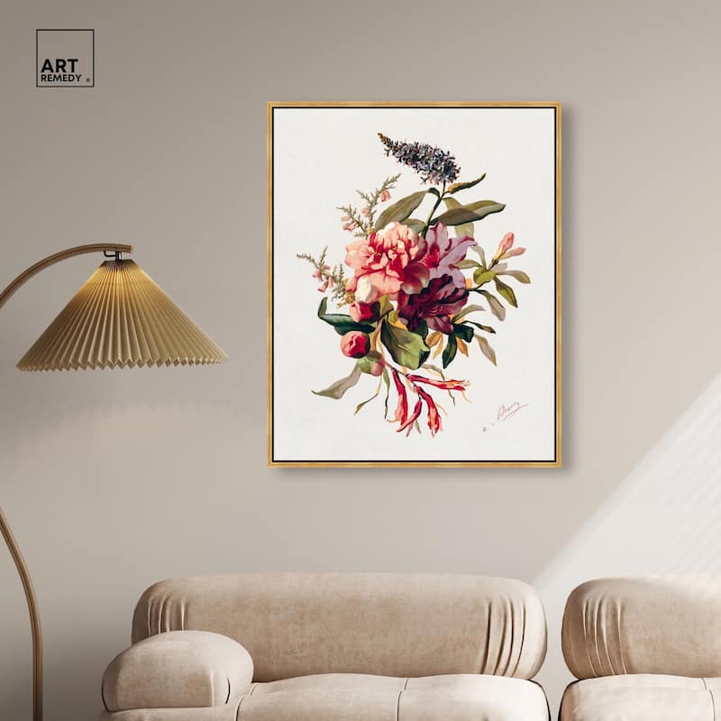 Winter-Flowering Plants Canvas by Art Remedy