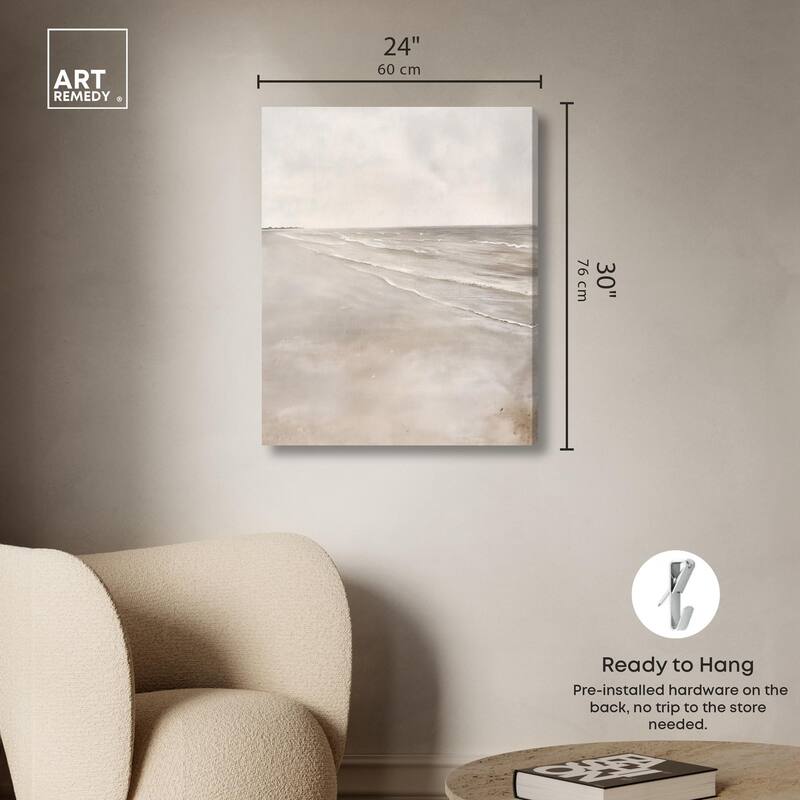 Vastness of the Sea I Canvas by Art Remedy, Gallery Wrapped