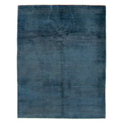 Pak Finest Gabbeh Blue Rug 4'3" x 5'9" - 4'3 x 5'9