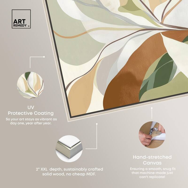 Leaf Prints I Canvas by Art Remedy