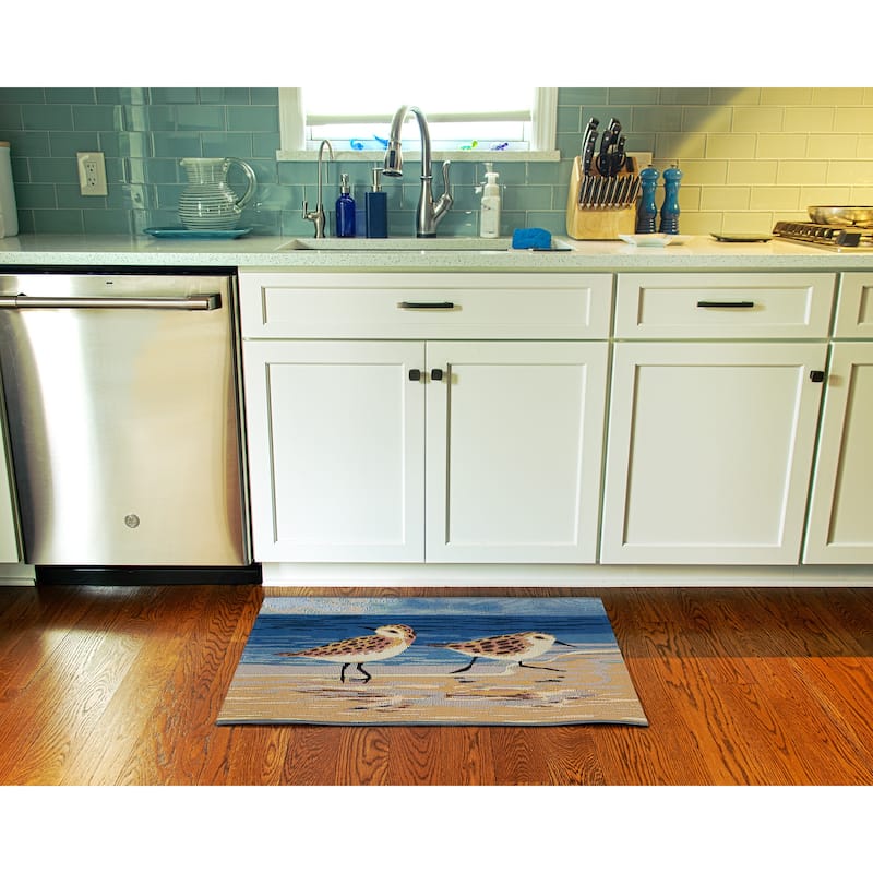 Liora Manne Esencia Sandpipers Indoor/Outdoor Mat