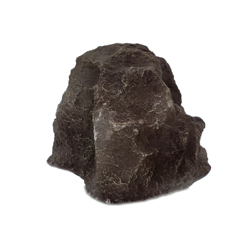 Outdoor Artificial Landscaping Rock Well Pump Cover Fiberglass Boulder