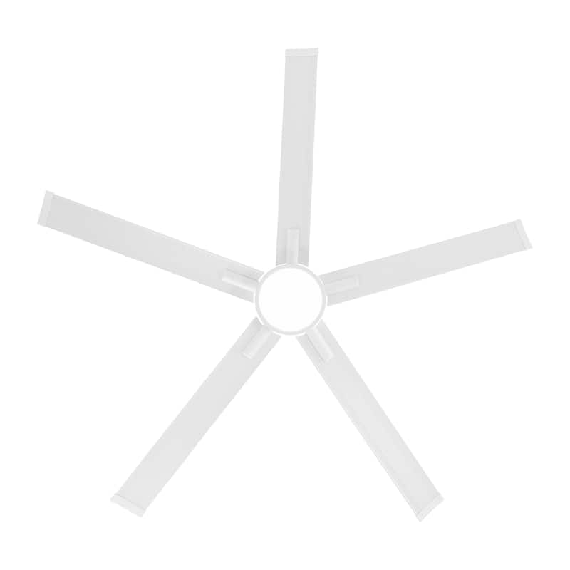 MLiAN 60 In. 5 Aluminium Blades Indoor LED Ceiling Fan with Remote, Smart Ceiling Fan - 60"