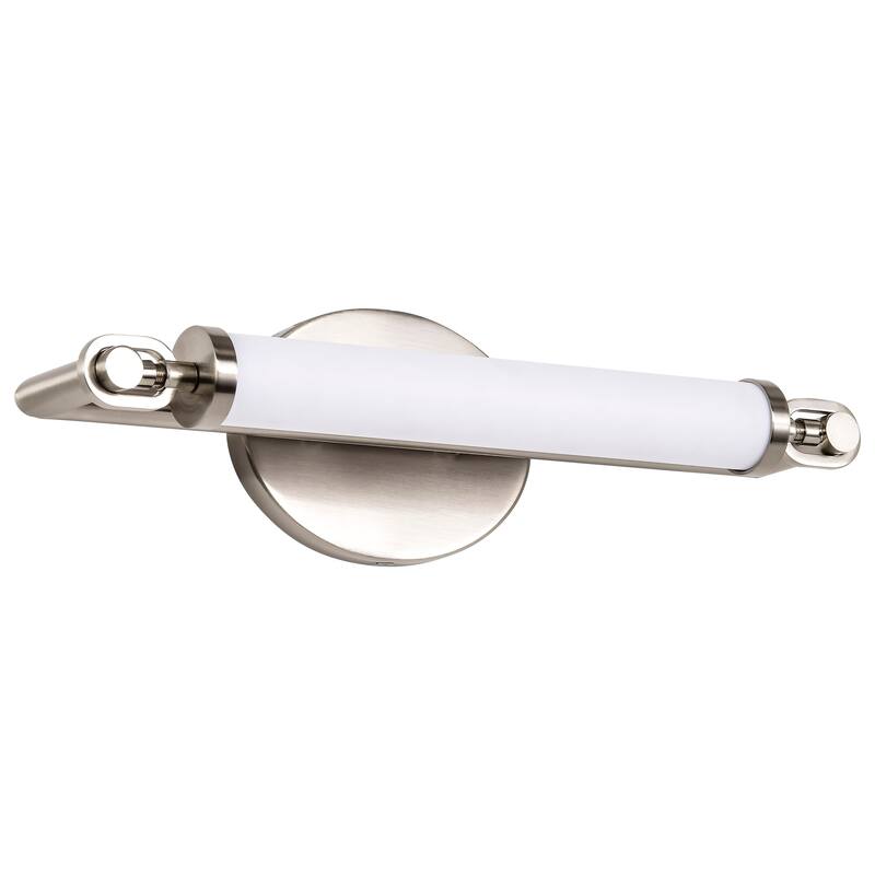 Edgeworth 16 Inch LED Vanity Brushed Nickel Acrylic Lens - Brushed Nickel - Brushed Nickel