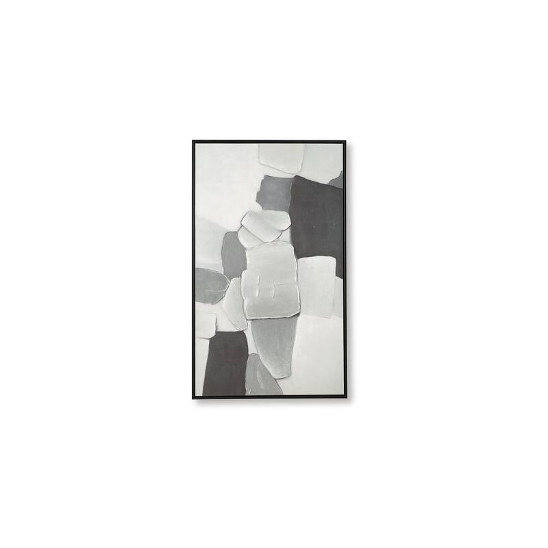 Signature Design by Ashley Adilson Gray/White Wall Art