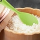 preview thumbnail 5 of 11, Silicone Soup Ladle Spoon 8.7 Inch Heat Resistant One Piece Design - 8.7" x 2.8"(L*W)